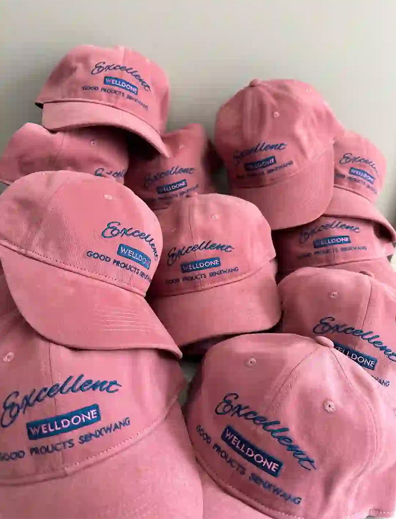 EXCELLENT Pink Adjustable Baseball Cap