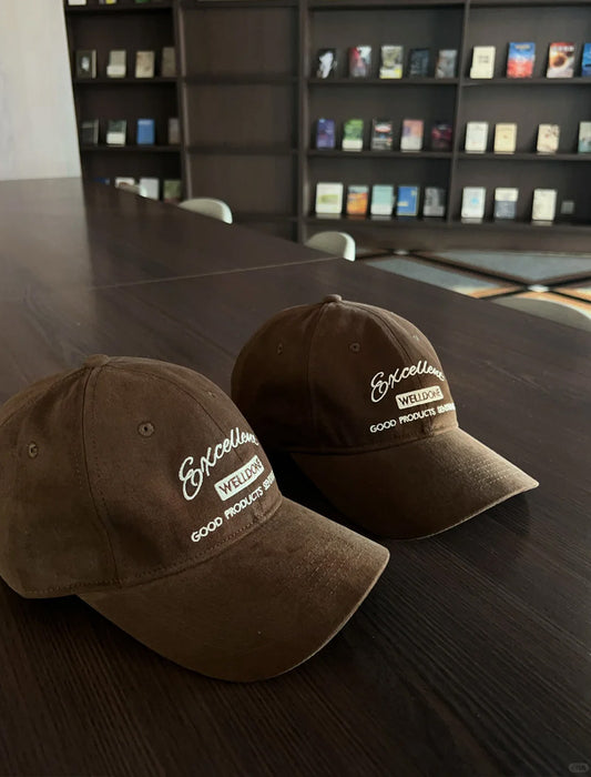 EXCELLENT Brown Adjustable Baseball Cap