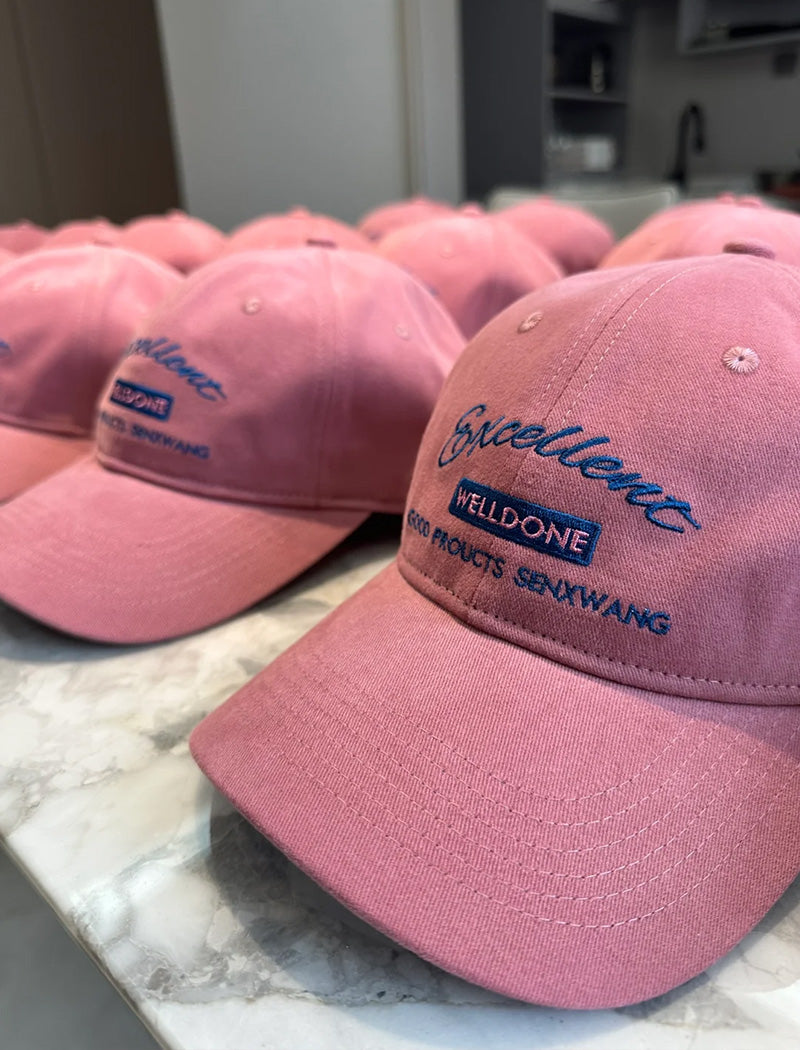 EXCELLENT Pink Adjustable Baseball Cap