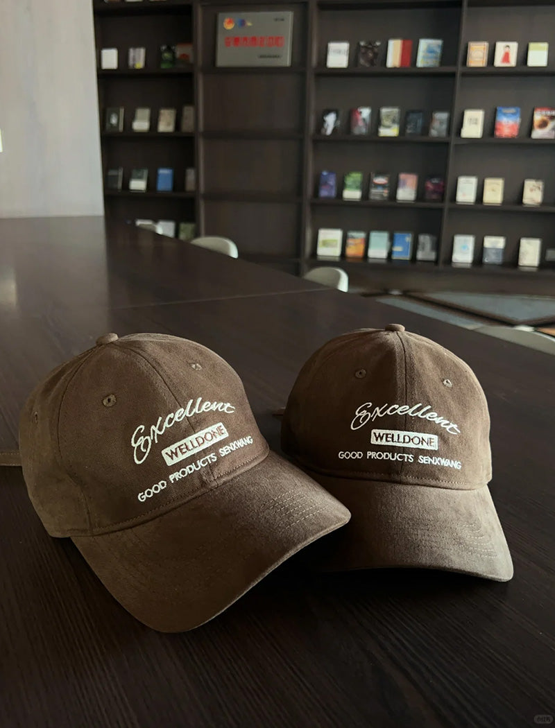 EXCELLENT Brown Adjustable Baseball Cap