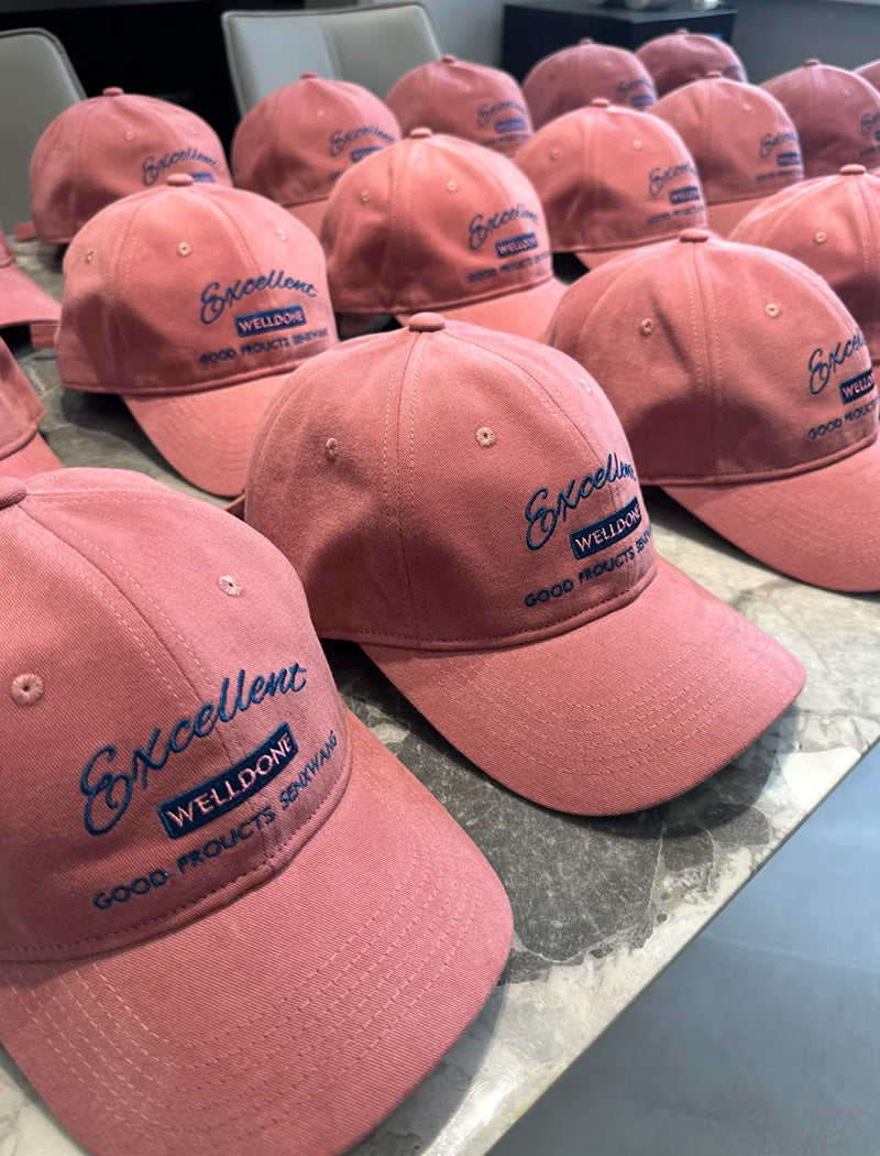 EXCELLENT Pink Adjustable Baseball Cap